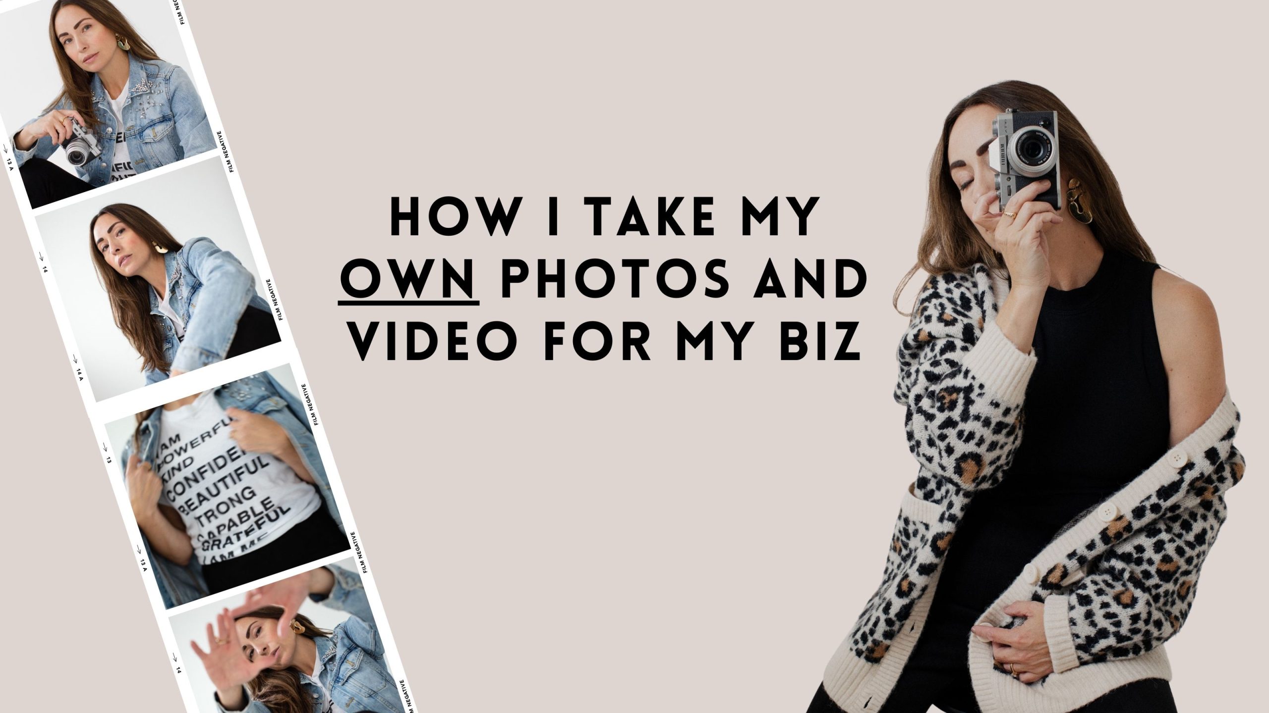 How to shoot your own photos and video for your business