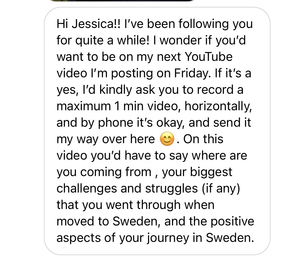 American in Sweden