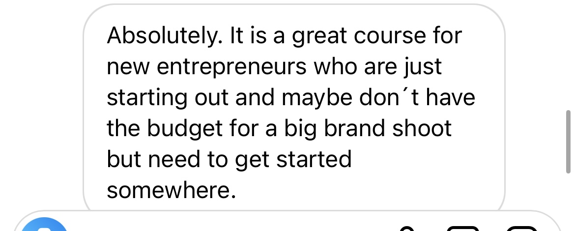 Snapped For Social Instagram branding course