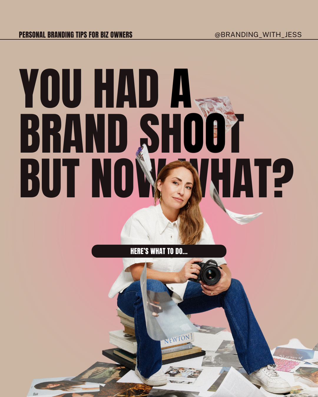 What to do after your brand shoot